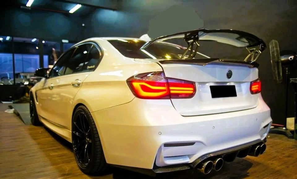 BMW M3 F80 3 Series F30 Gloss Black Racing Drift Spoiler Wing 2011-2019