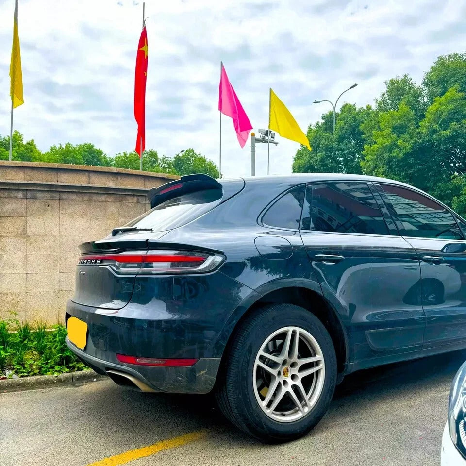 Porsche Macan Car Rear Roof Spoiler 2014-2024 Abs Gloss Black