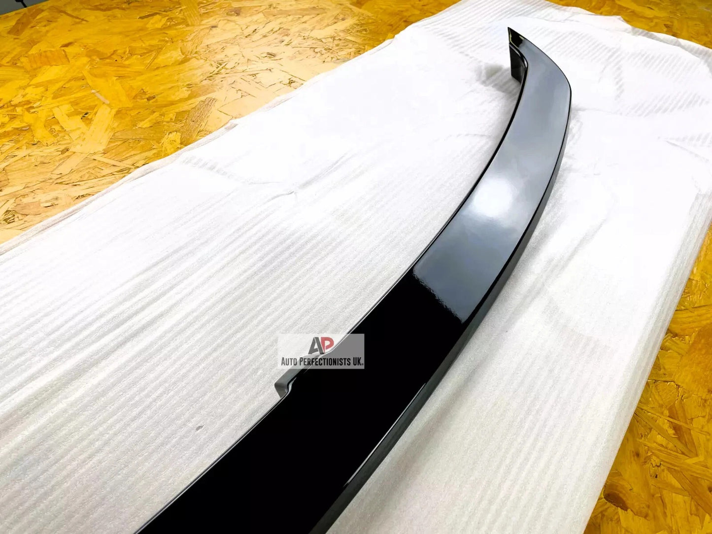 VW Polo MK5 6R 6C Rear Mid Spoiler Wing Lip Body 2009-17 Gloss Black