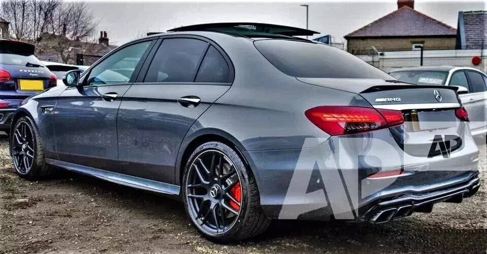 Mercedes E Class E63 W213 Car Rear Spoiler 2020-2024 Gloss Black