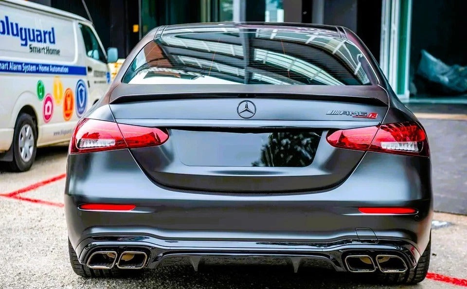 Mercedes E Class E63S W213 Car Rear Spoiler 2020-24 Facelift Carbon Fibre