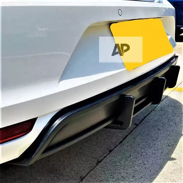 VW Polo MK5 6C Rear Valance Diffuser 2014-2017 Carbon Fibre