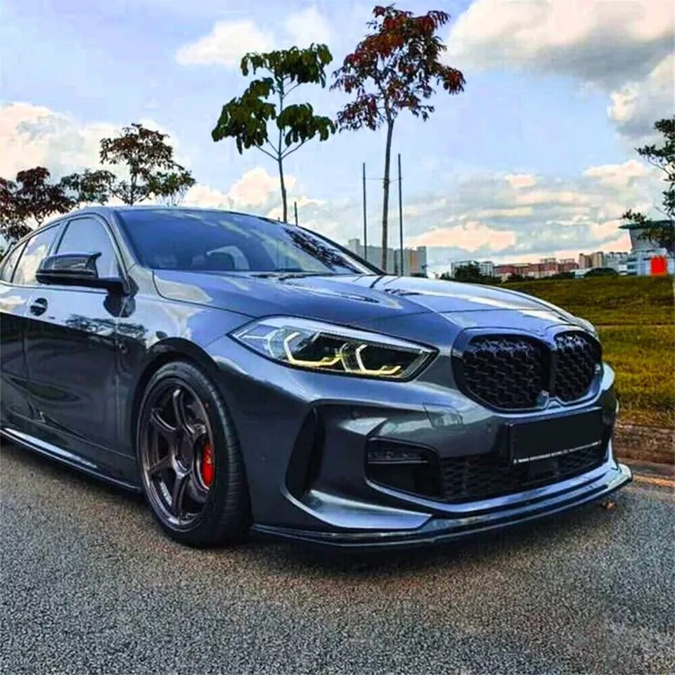 BMW 1 Series F40 Front Splitter 2020-2024 Abs Gloss Black
