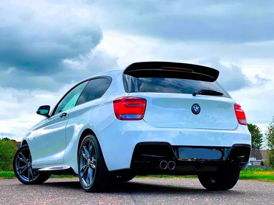 BMW 1 Series F20 F21 Rear Diffuser Lip Bumper 2011-2015 Carbon Fibre