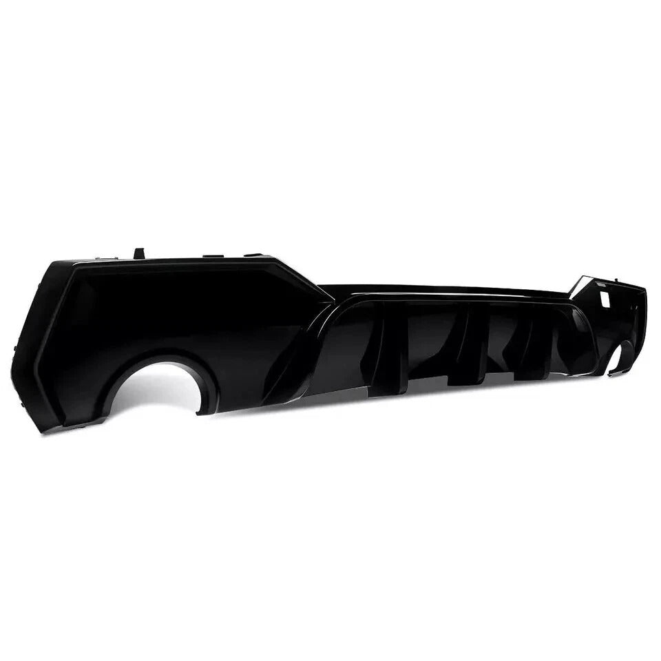 BMW 4 Series G22 G23 Rear Diffuser Lip Bumper 2020-2024 Gloss Black