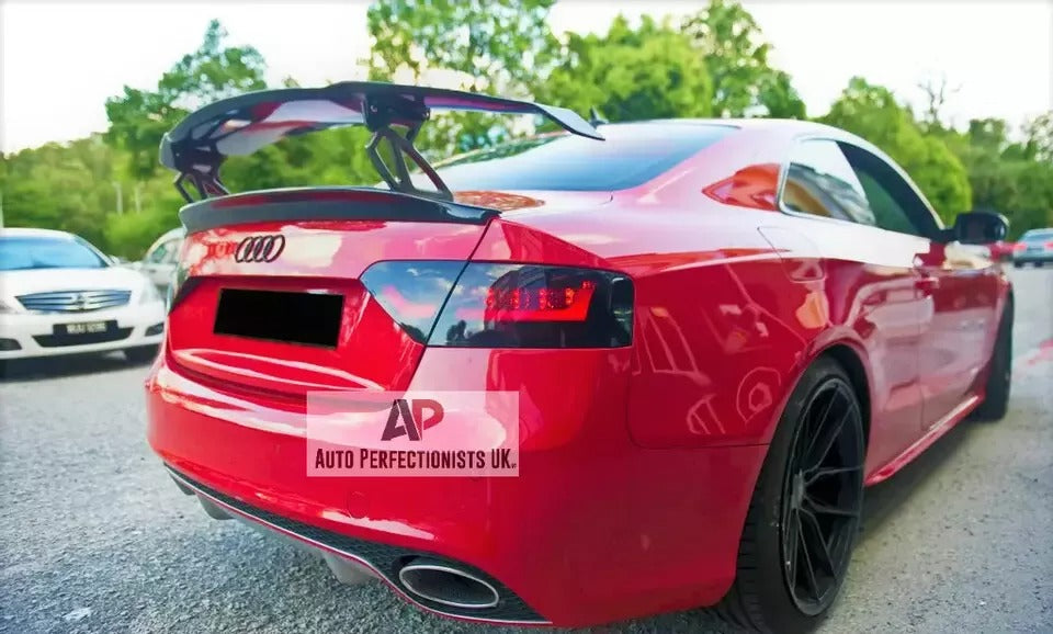 Audi A5 S5 RS5 B8 8T Coupe Gloss Black Racing Drift Spoiler 2007-16