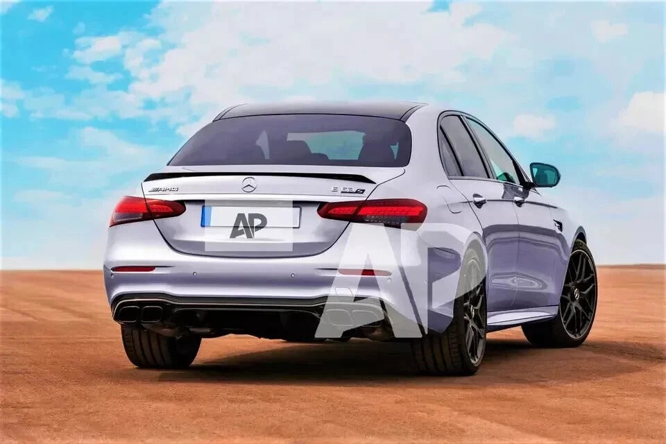 Mercedes E Class E63 W213 Car Rear Spoiler 2020-2024 Gloss Black