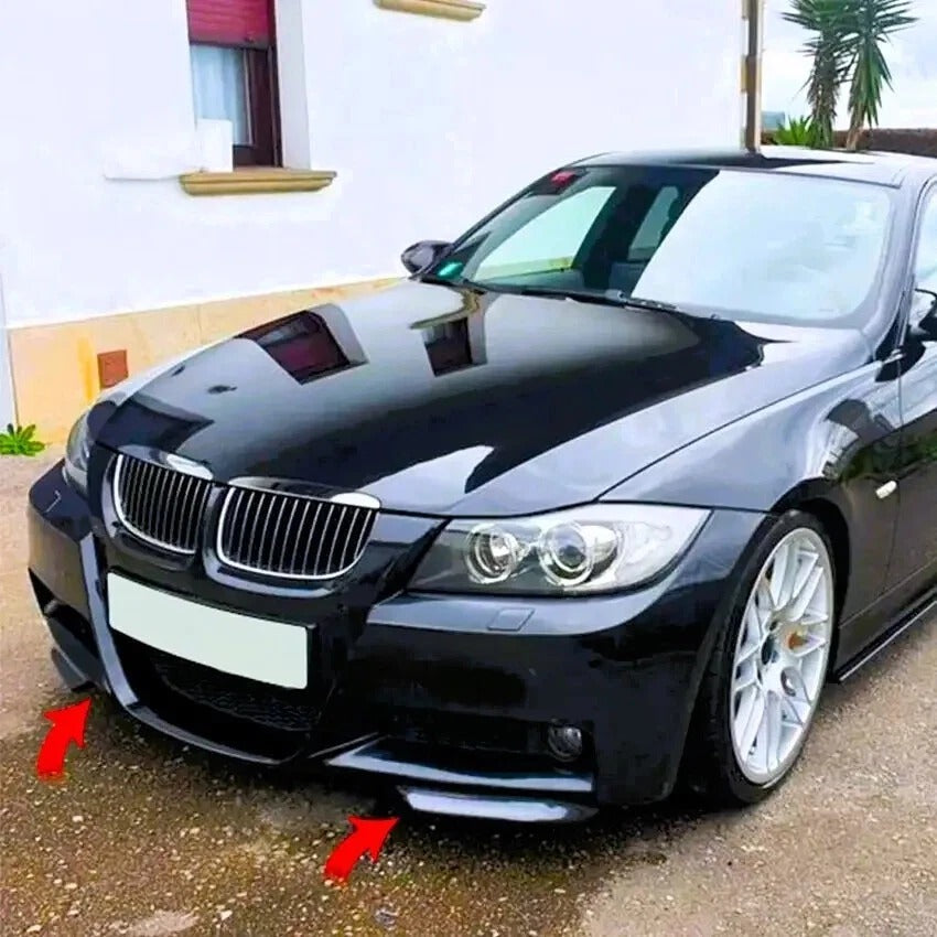 BMW 3 Series E90 E91 PRE-LCI Front Splitter 2004-2008 Abs Carbon Fibre