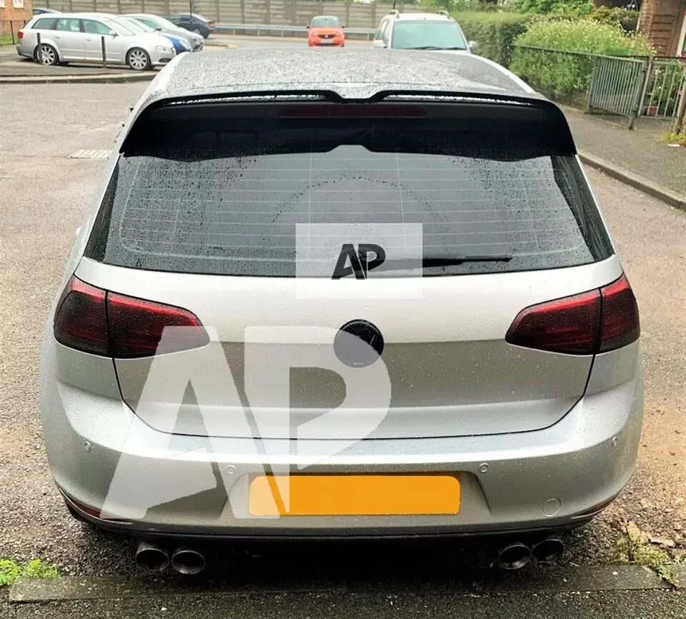 VW Golf MK7 MK7.5 Car Rear Roof Spoiler 2013-2020 Abs Gloss Black