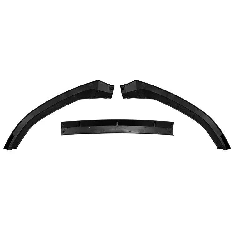 For Audi A7 S7 S Line C8 Gloss Black Front Splitter Body Kit 2017+