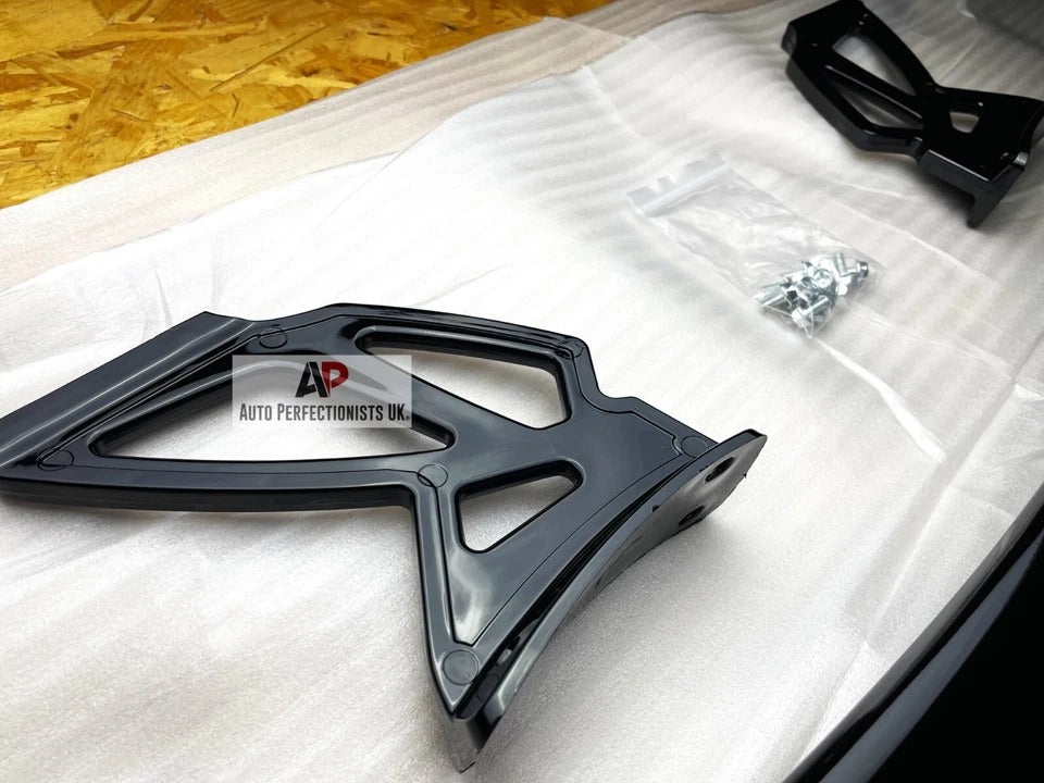 BMW M4 G82 4 Series G22 Gloss Black Racing Drift Spoiler Wing 2020+