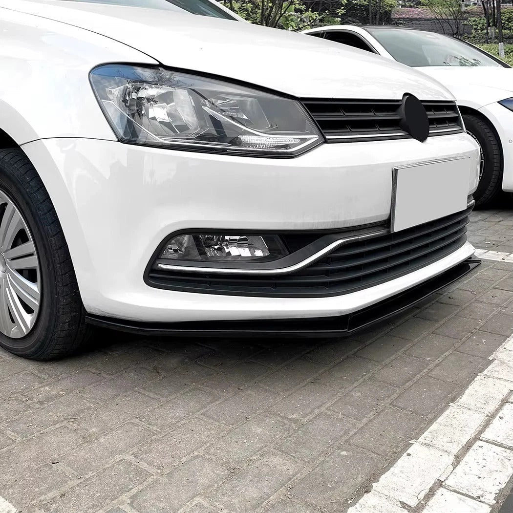 For VW Volkswagen Polo MK5 Front Splitter 2009-2017 Carbon Fibre