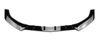 Mercedes E Class Coupe W207 C207 AMG Line Front Splitter 2013-16 Gloss Black