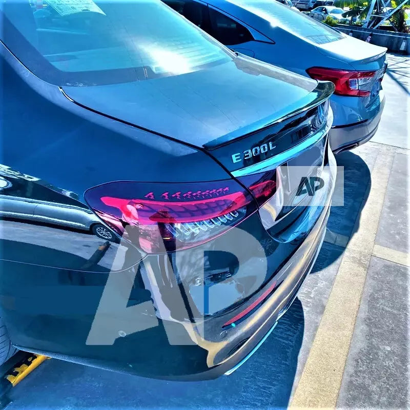Mercedes E Class W213 Facelift Car Rear Spoiler 2020-2024 Carbon Fibre