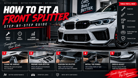 How to Fit a Front Splitter: Step-by-Step Guide
