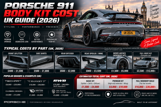 Porsche 911 Body Kit Cost UK Guide (2026)