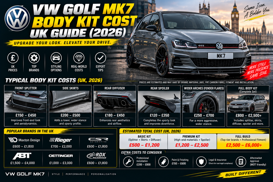 VW Golf Mk7 Body Kit Cost UK Guide (2026)