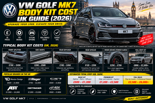 VW Golf Mk7 Body Kit Cost UK Guide (2026)