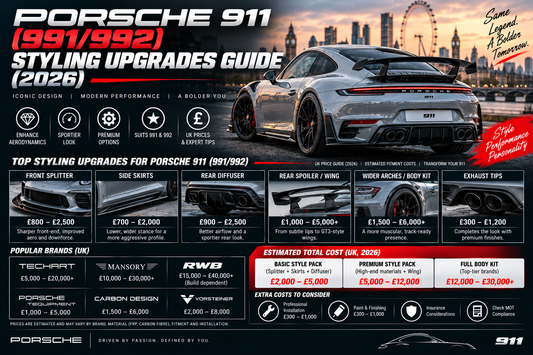 Best Porsche 911 (991/992) Styling Upgrades Guide (2026)