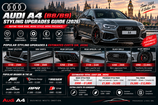 Best Audi A4 (B8/B9) Styling Upgrades Guide (2026)