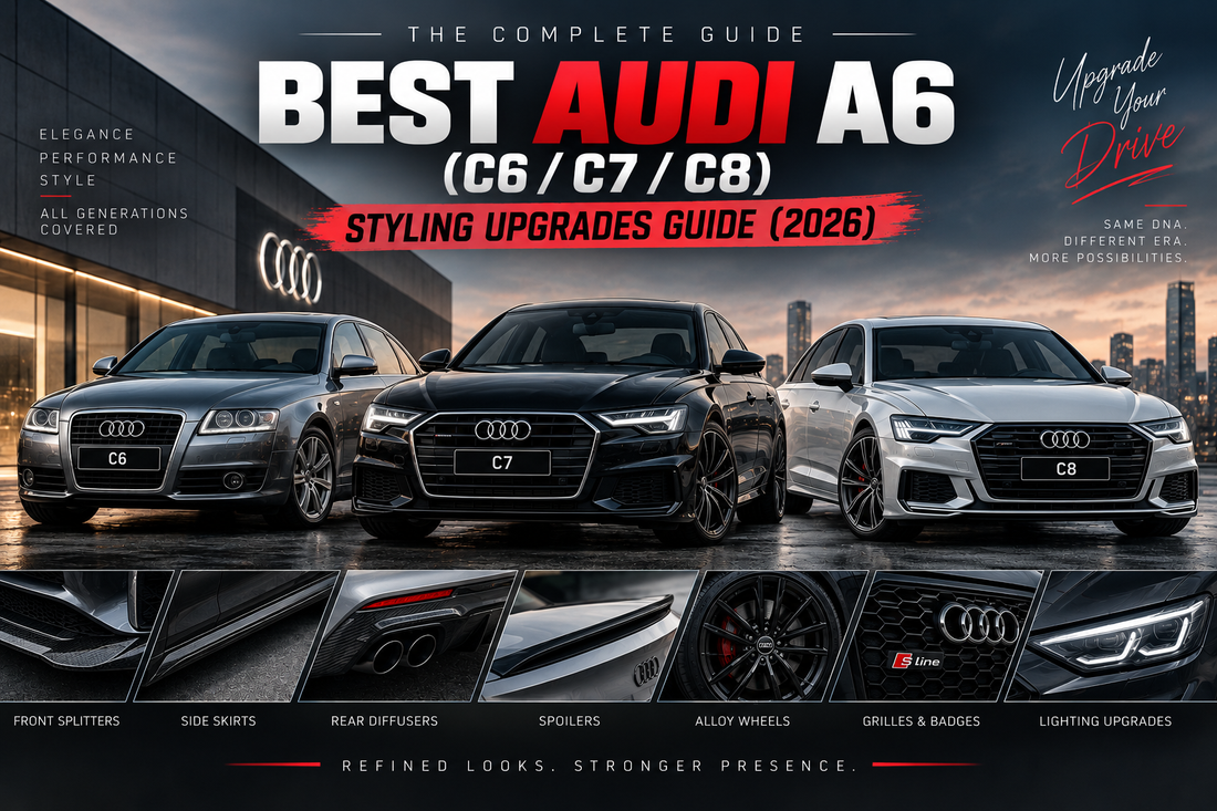 Best Audi A6 (C6/C7/C8) Styling Upgrades Guide (2026)