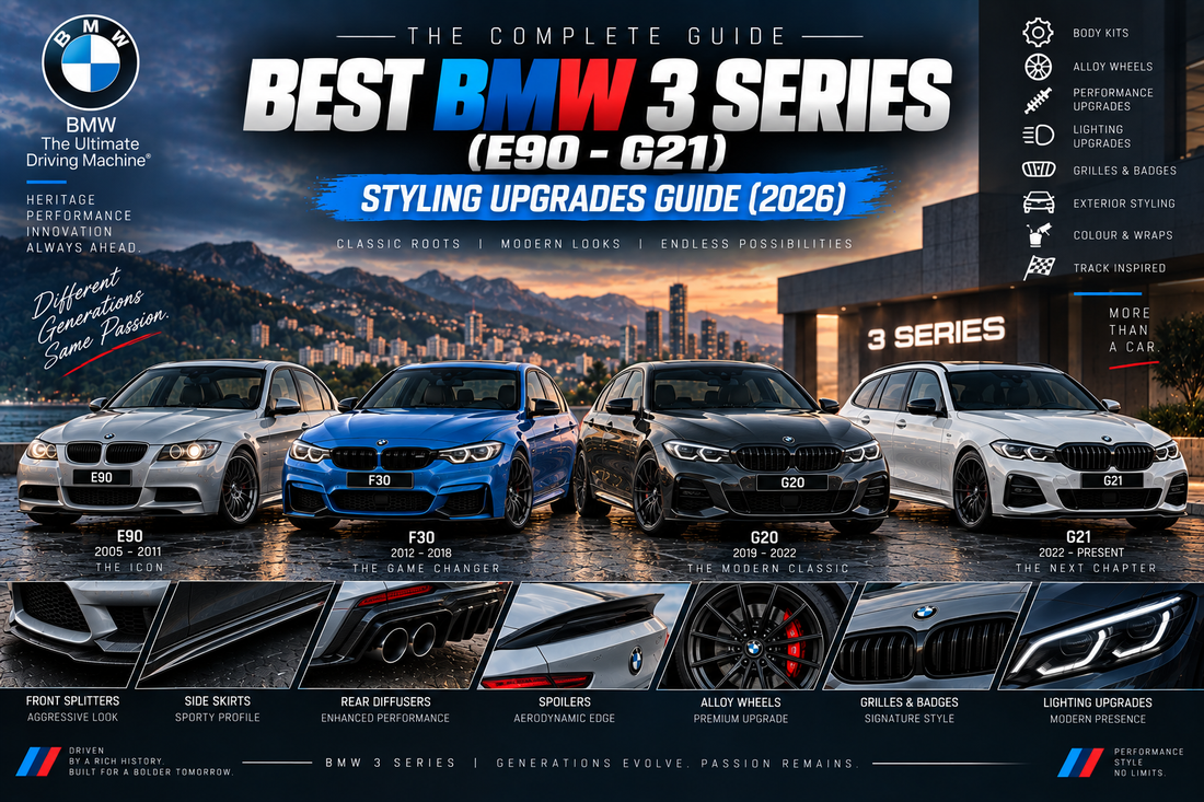 Best BMW 3 Series (E90-G21) Styling Upgrades Guide (2026)