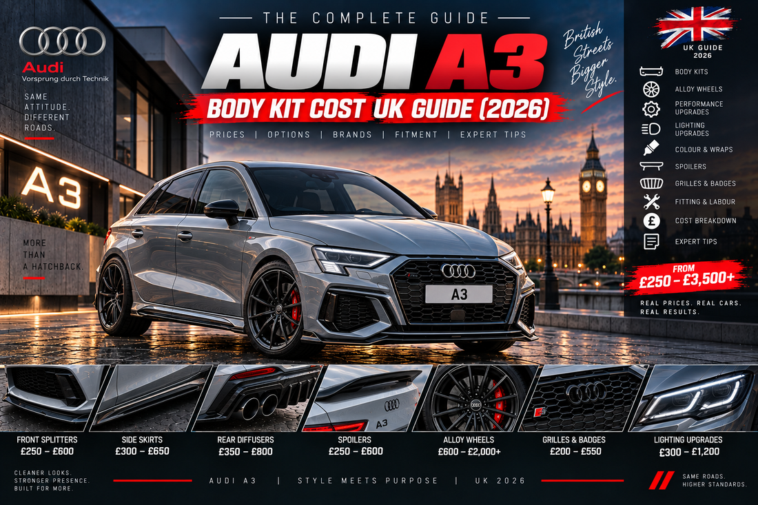 Audi A3 Body Kit Cost UK Guide (2026)