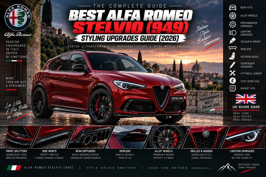 Best Alfa Romeo Stelvio (949) Styling Upgrades Guide (2026)