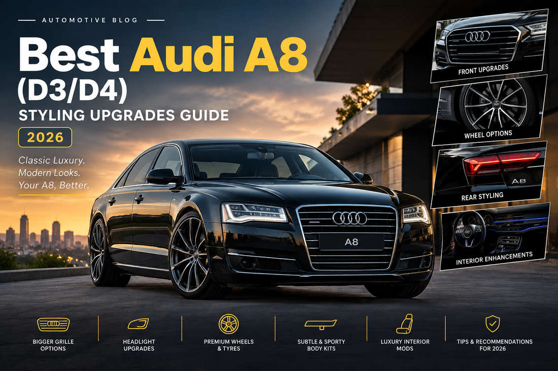 Best Audi A8 (D3/D4) Styling Upgrades Guide (2026)