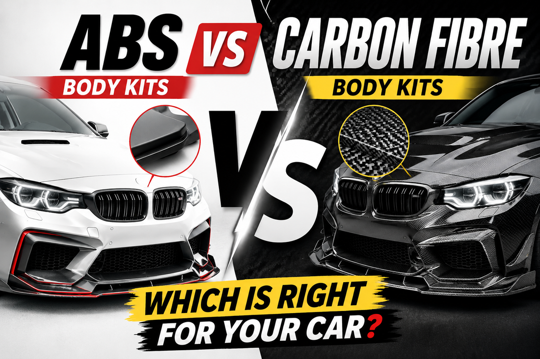 ABS vs Carbon Fibre Body Kits: Which Is Right for Your Car?