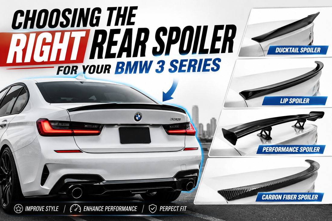 Choosing the Right Rear Spoiler for Your BMW 3 Series