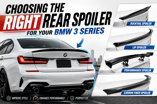 Choosing the Right Rear Spoiler for Your BMW 3 Series