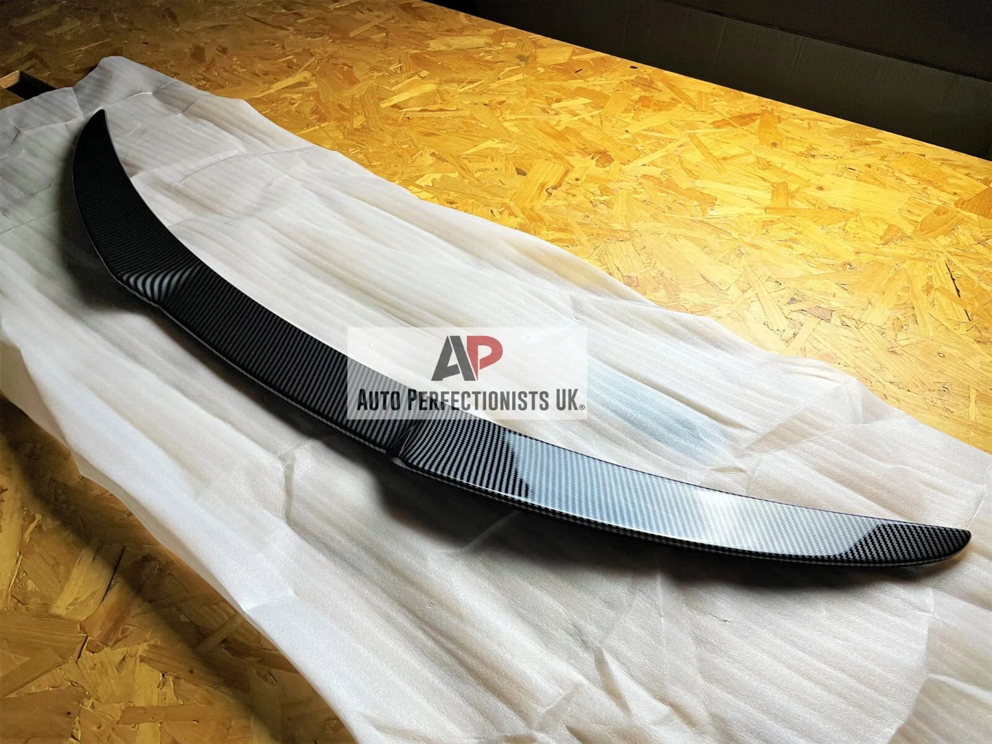 Alfa Romeo Giulia 952 Rear Carbon Fibre Boot Lip Spoiler Body Kit Style 2015+