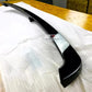 VW Polo MK5 6R 6C Rear Mid Spoiler Wing Lip Body 2009-17 Gloss Black