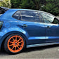 VW Polo MK5 Car Rear Roof Spoiler 2009-17 Batman Style Gloss Black
