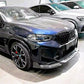 BMW X3M F97 LCI Front Splitter Wing Kit 2022-2024 ABS Gloss Black