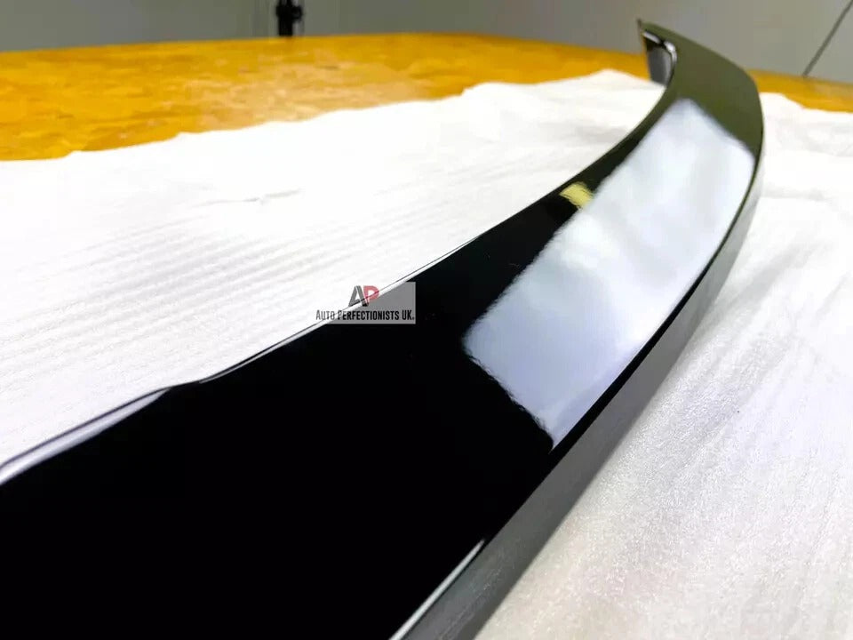 VW Polo MK5 6R 6C Rear Mid Spoiler Wing Lip Body 2009-17 Gloss Black