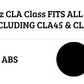 Mercedes CLA Class Car Roof Spoiler Wing 2019-2024 Gloss Black