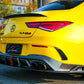 Mercedes CLA Class Car Roof Spoiler Wing 2019-2024 Gloss Black