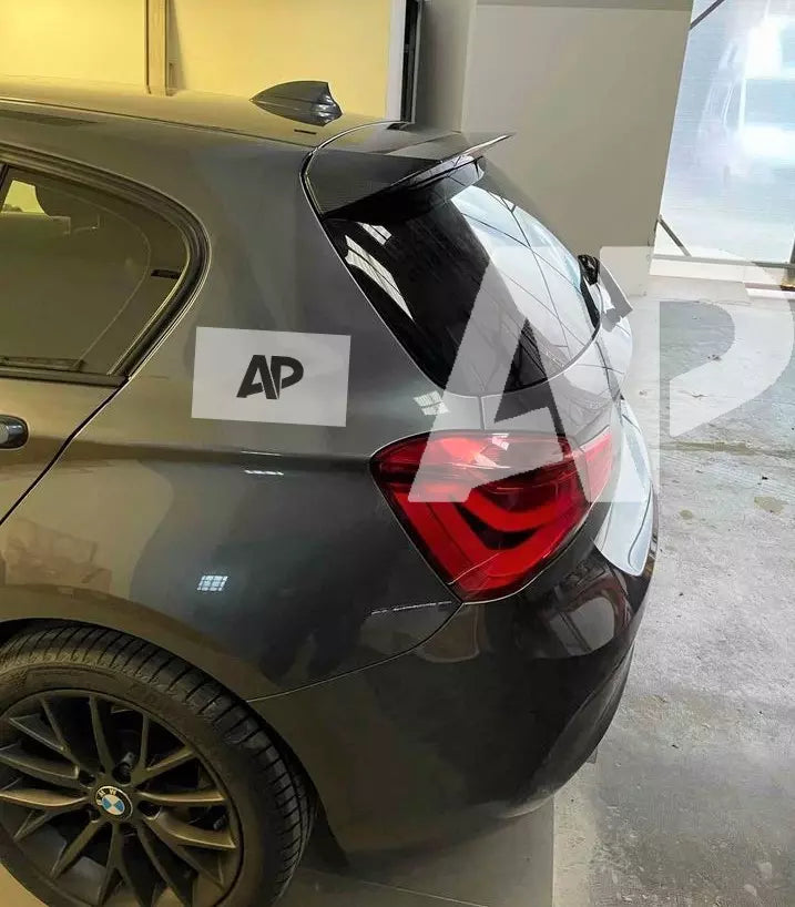BMW 1 Series F20 F21 LCI Car Rear Roof Spoiler 2015-2019 Carbon Fibre