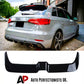 Audi A3 S3 RS3 Sportback Car Rear Roof Spoiler 2013-2020 Gloss Black