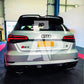 Audi A3 S3 RS3 Sportback Car Rear Roof Spoiler 2013-2020 Gloss Black