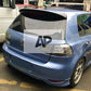 VW Golf MK6 Car Rear Roof Spoiler TSI TDI GTI 2008-2013 Gloss Black