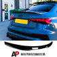 Audi A3 S3 RS3 8Y Saloon Car Rear Spoiler 2020-2024 Gloss Black