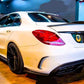 Mercedes C Class W205 Car Rear Spoiler 2014-2021 Gloss Black