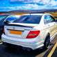 Mercedes C Class W204 Car Rear Spoiler 2007-2014 Gloss Black
