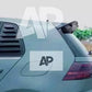 VW Golf MK7 MK7.5 Car Rear Roof Spoiler GTD Style Gloss Black
