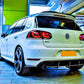VW Golf MK6 GTI Rear Diffuser and Side Splitters 2008-2013 Gloss Black