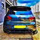 VW Golf MK6 GTI Rear Diffuser and Side Splitters 2008-2013 Gloss Black
