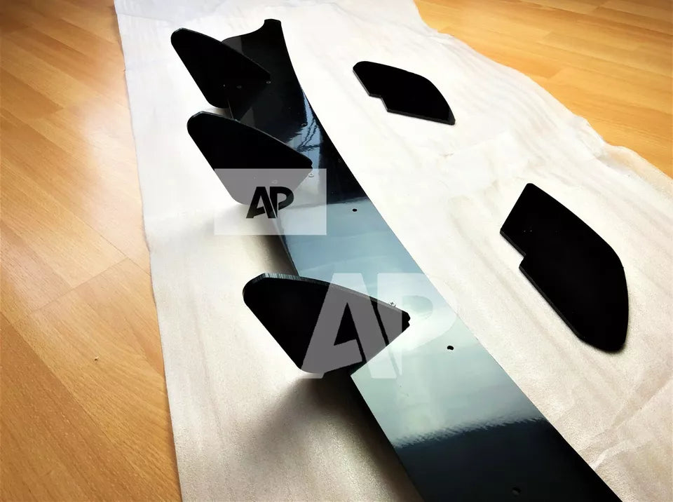 VW Golf MK6 GTI Rear Diffuser and Side Splitters 2008-2013 Gloss Black